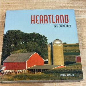 Heartland The Cookbook by Judith Fertig - Red Farmhouse Cover